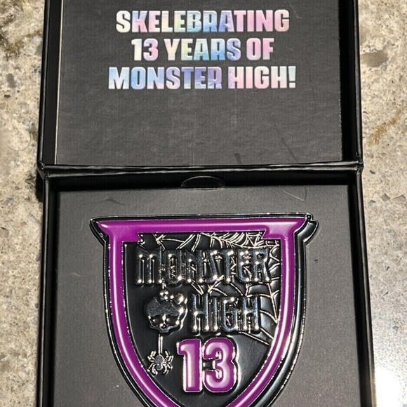 Mattel Toys Monster High 3th Anniversary Pin Mattel Sdcc Comic Con
